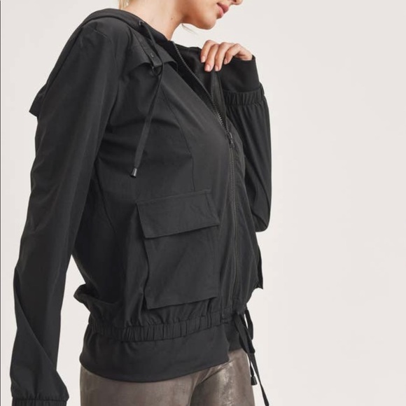 Must have, Black Cargo Jacket w/Hood - Picture 5 of 5